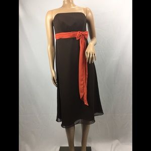 Forever yours international prom dress brownorange